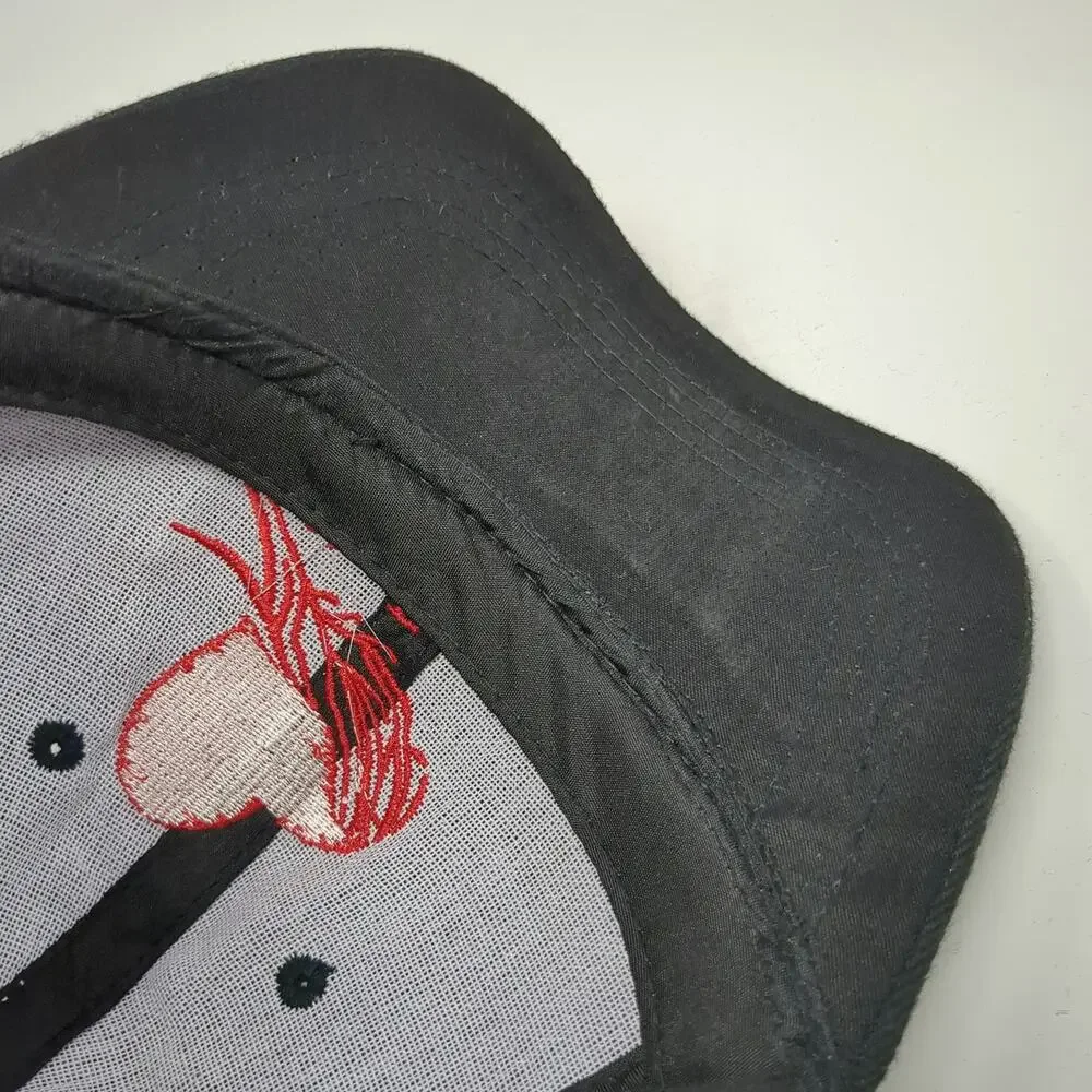 Thema Baseball Cap Black One Size Vita Eminentia Heart Embroidered Strapback Hat